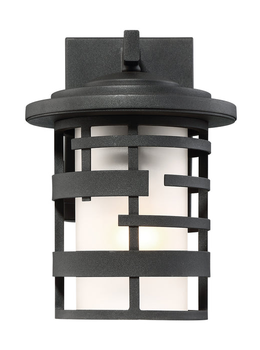 Nuvo Lighting 60-6401 One Light Outdoor Wall Lantern, Textured Black