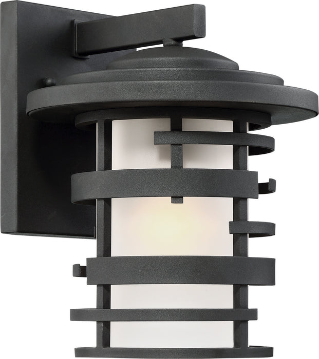 Nuvo Lighting 60-6402 One Light Outdoor Wall Lantern, Textured Black