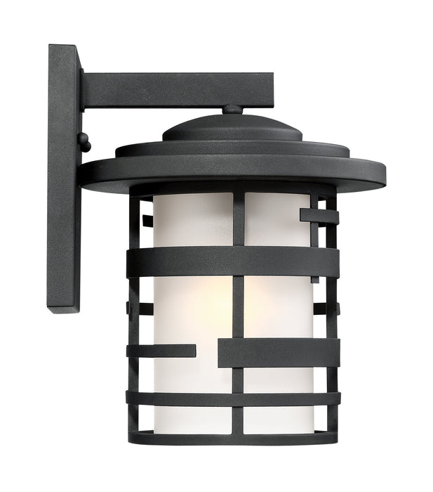 Nuvo Lighting 60-6402 One Light Outdoor Wall Lantern, Textured Black