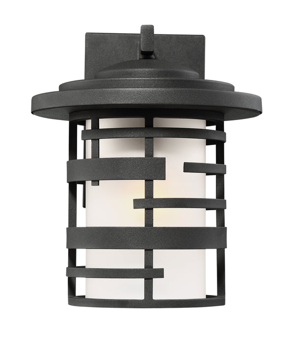 Nuvo Lighting 60-6402 One Light Outdoor Wall Lantern, Textured Black