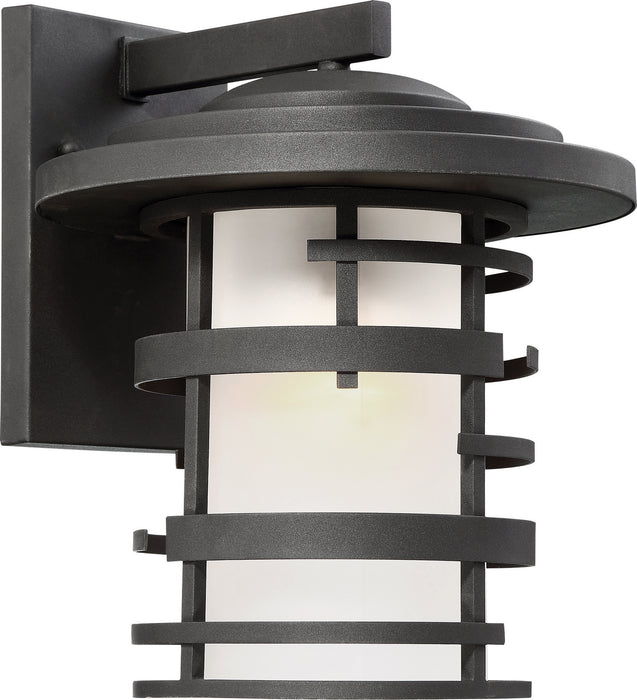 Nuvo Lighting 60-6403 One Light Outdoor Wall Lantern, Textured Black