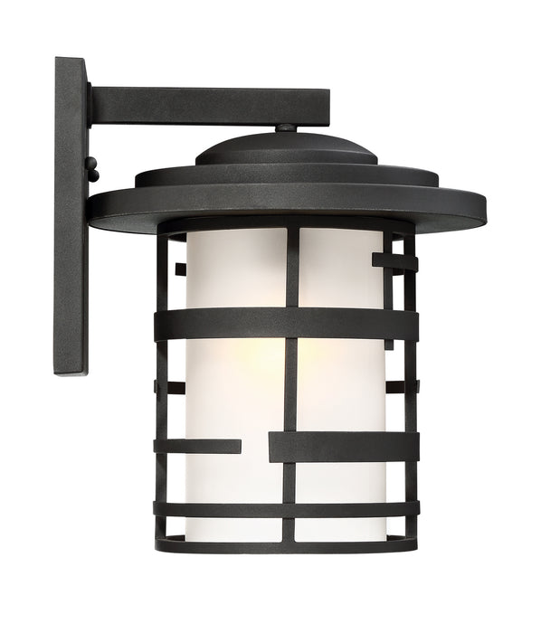 Nuvo Lighting 60-6403 One Light Outdoor Wall Lantern, Textured Black