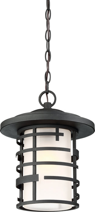 Nuvo Lighting 60-6405 One Light Hanging Lantern, Textured Black