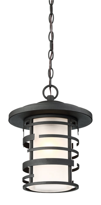 Nuvo Lighting 60-6405 One Light Hanging Lantern, Textured Black