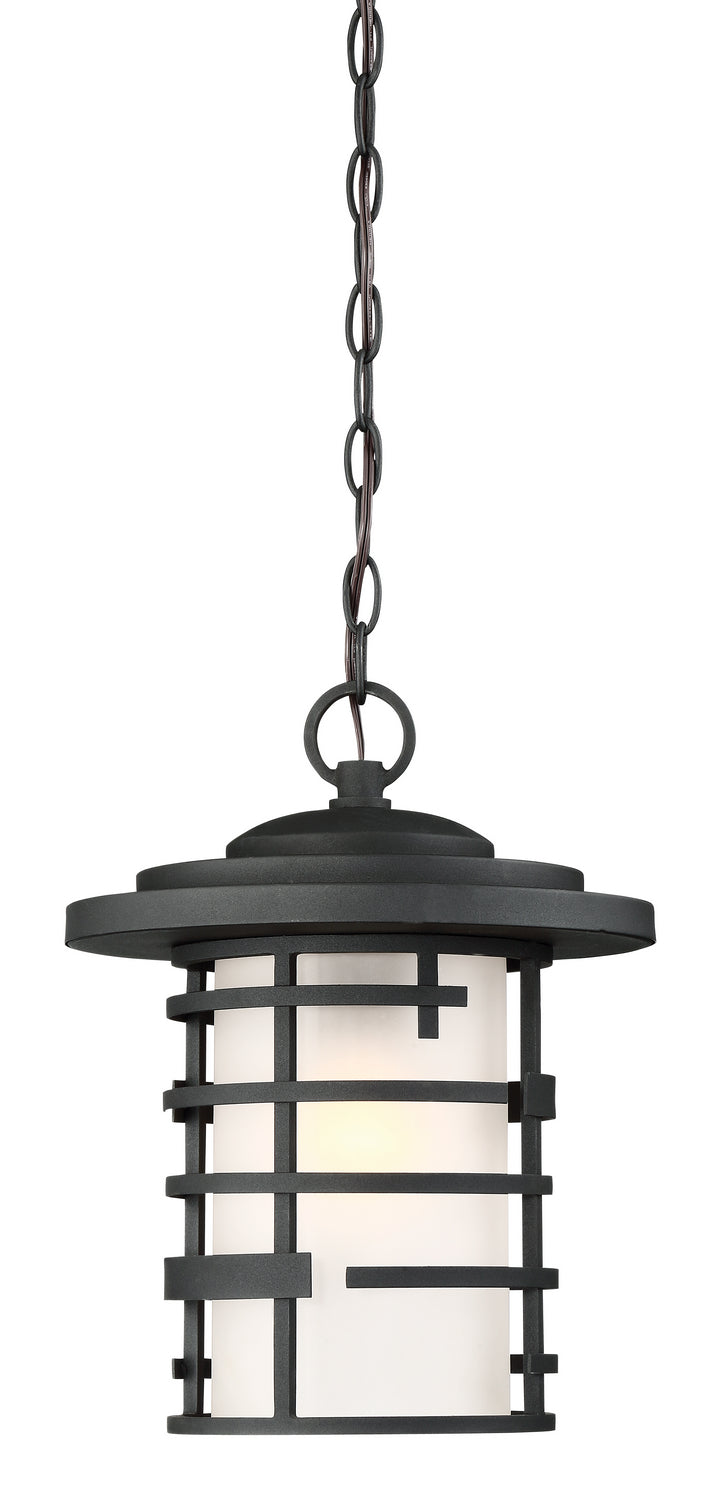 Nuvo Lighting 60-6405 One Light Hanging Lantern, Textured Black