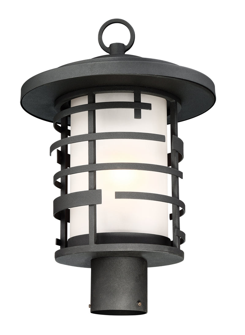 Nuvo Lighting 60-6406 One Light Post Lantern, Textured Black
