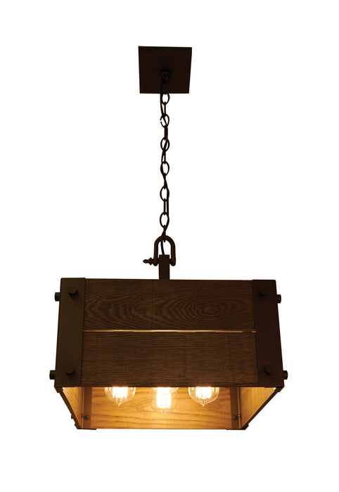Nuvo Lighting 60-6423 Four Light Pendant, Bronze