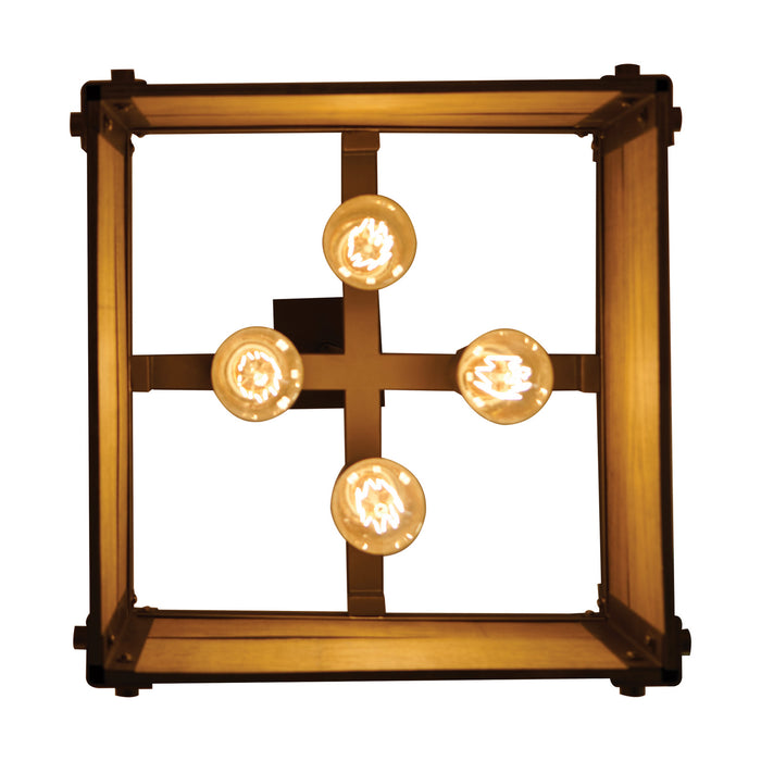 Nuvo Lighting 60-6423 Four Light Pendant, Bronze