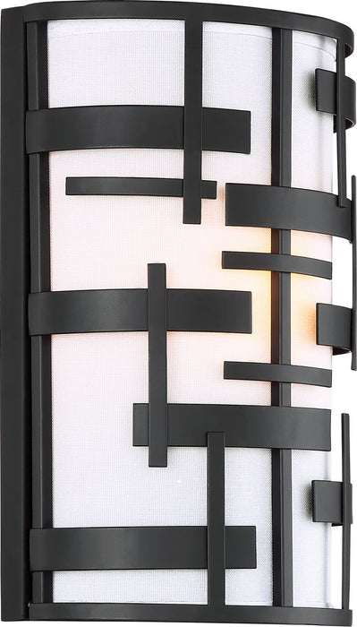 Nuvo Lighting 60-6431 Two Light Wall Sconce, Midnight Bronze
