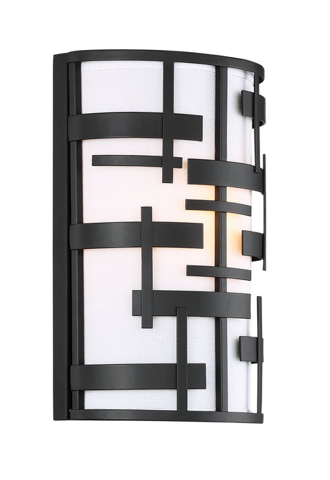 Nuvo Lighting 60-6431 Two Light Wall Sconce, Midnight Bronze