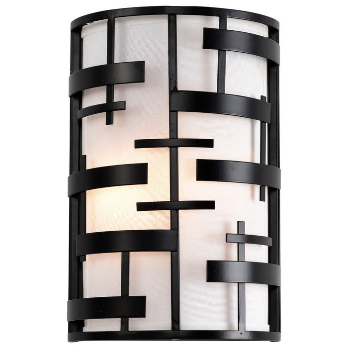 Nuvo Lighting 60-6431 Two Light Wall Sconce, Midnight Bronze