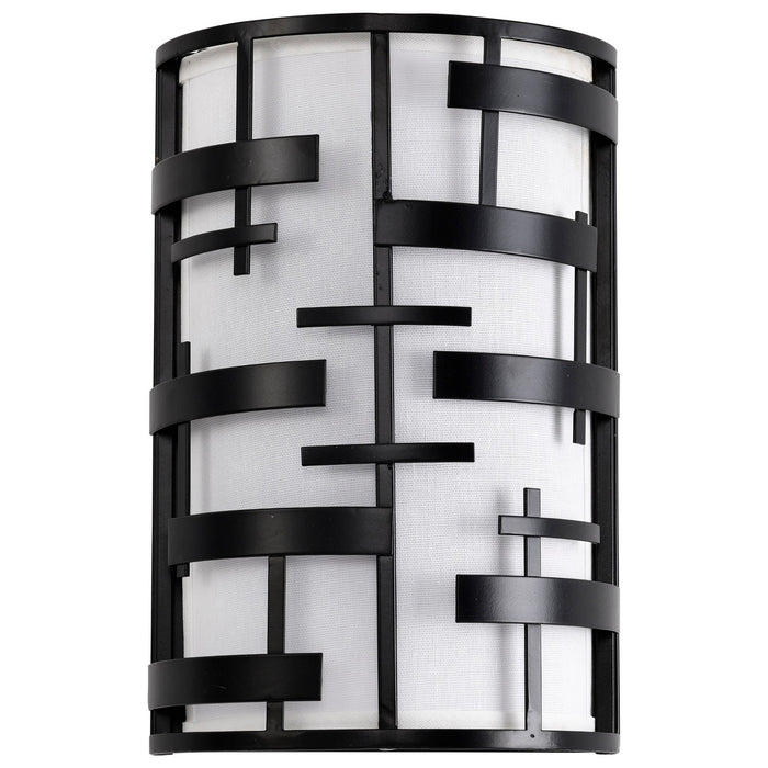 Nuvo Lighting 60-6431 Two Light Wall Sconce, Midnight Bronze