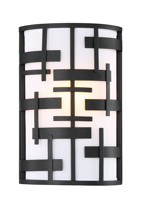 Nuvo Lighting 60-6431 Two Light Wall Sconce, Midnight Bronze