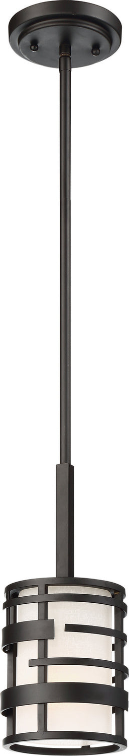 Nuvo Lighting 60-6432 One Light Mini Pendant, Midnight Bronze