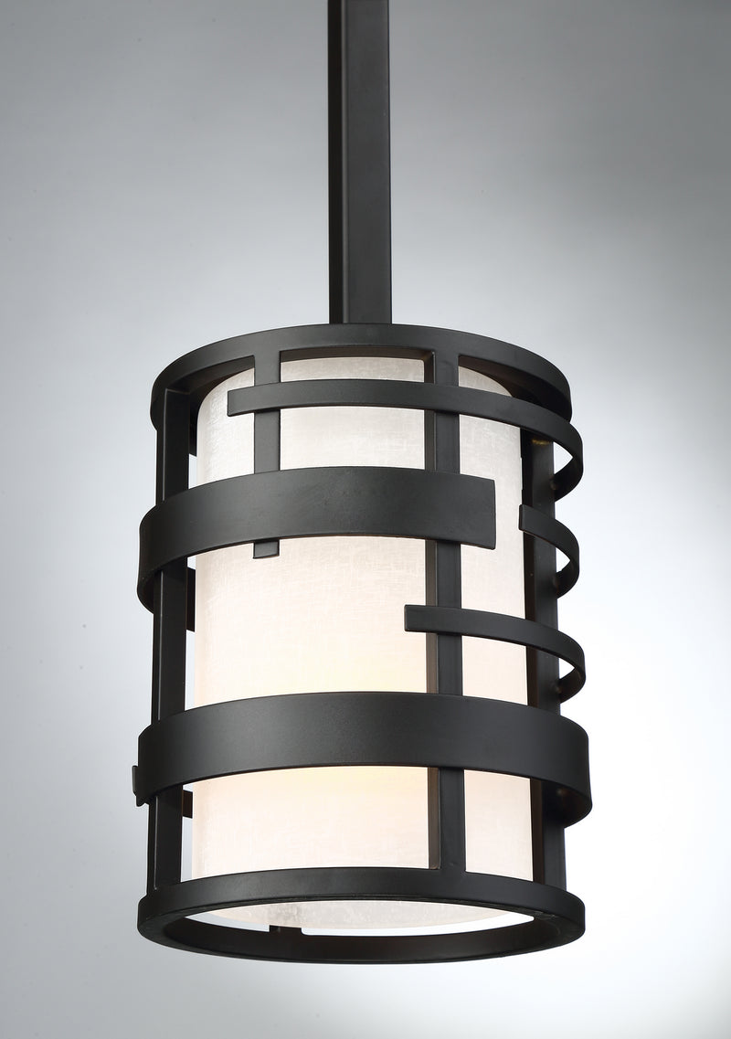 Nuvo Lighting 60-6432 One Light Mini Pendant, Midnight Bronze