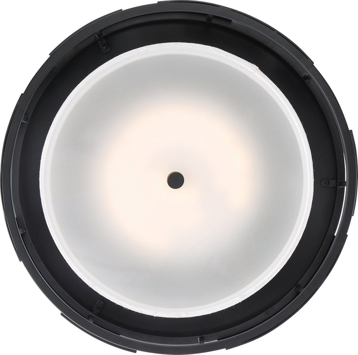 Nuvo Lighting 60-6434 Three Light Flush Mount, Midnight Bronze