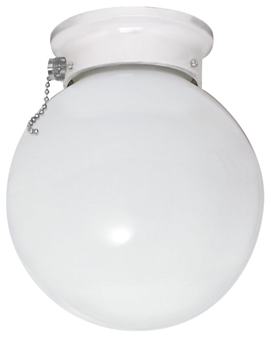 Nuvo Lighting 60-712 One Light Flush Mount, White