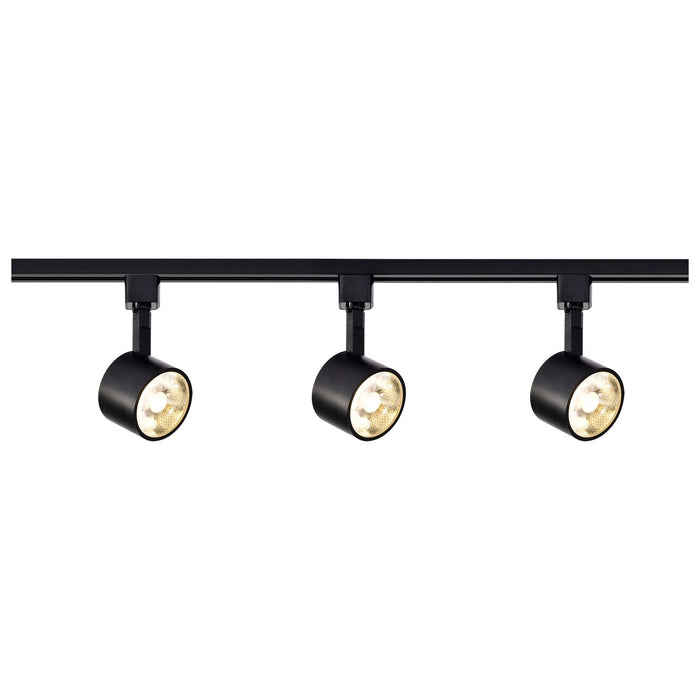 Nuvo Lighting TK404 LED Track Kit, Black