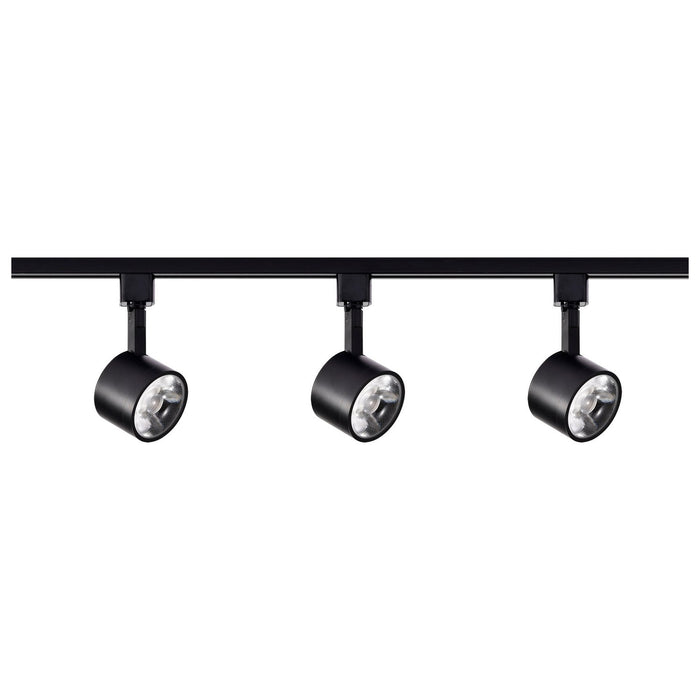 Nuvo Lighting TK404 LED Track Kit, Black