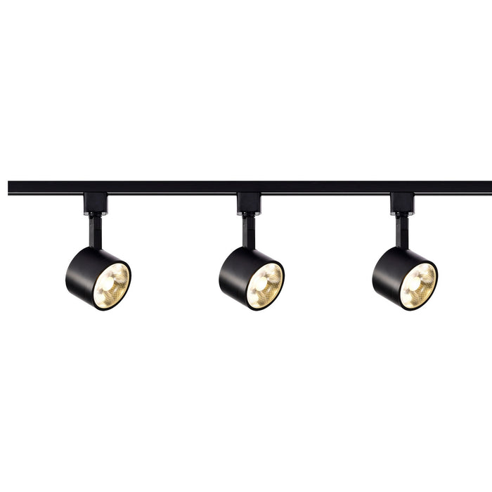 Nuvo Lighting TK404 LED Track Kit, Black