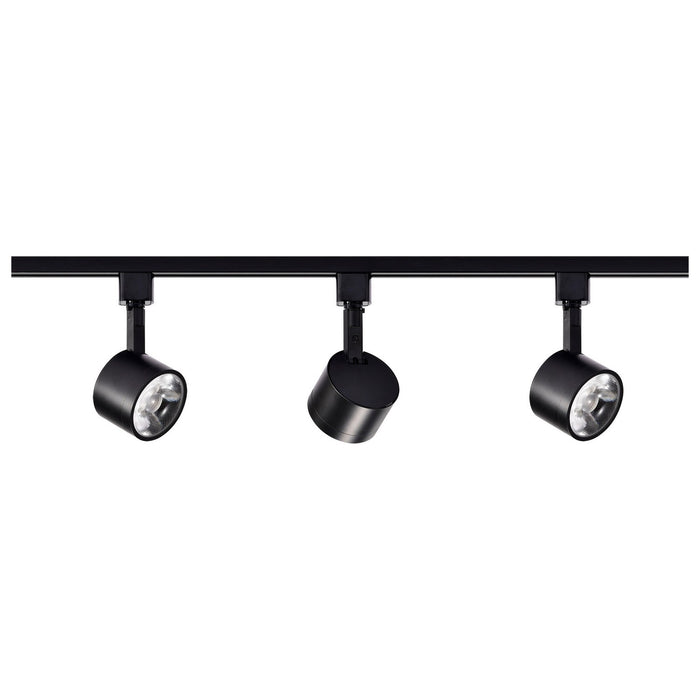 Nuvo Lighting TK404 LED Track Kit, Black