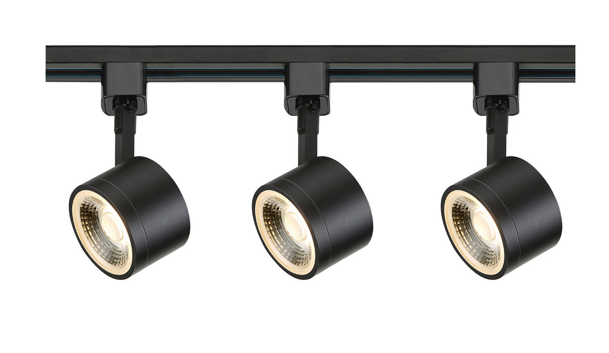 Nuvo Lighting TK404 LED Track Kit, Black