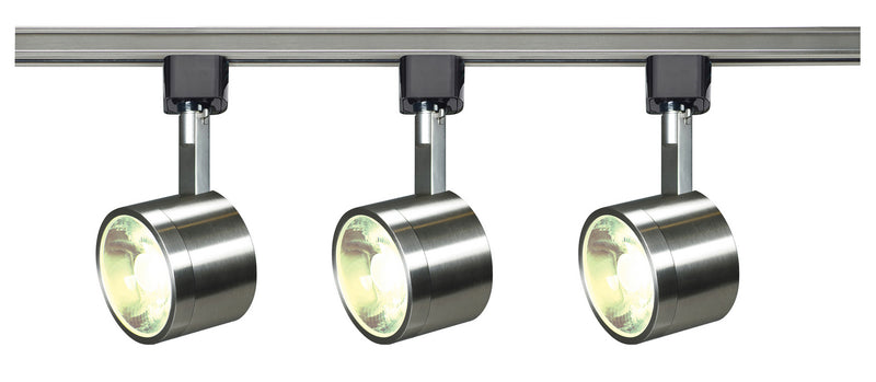 Nuvo Lighting TK407 LED Track Kit, Brushed Nickel