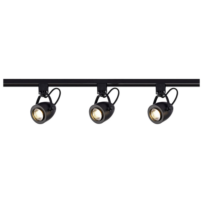 Nuvo Lighting TK414 LED Track Kit, Black