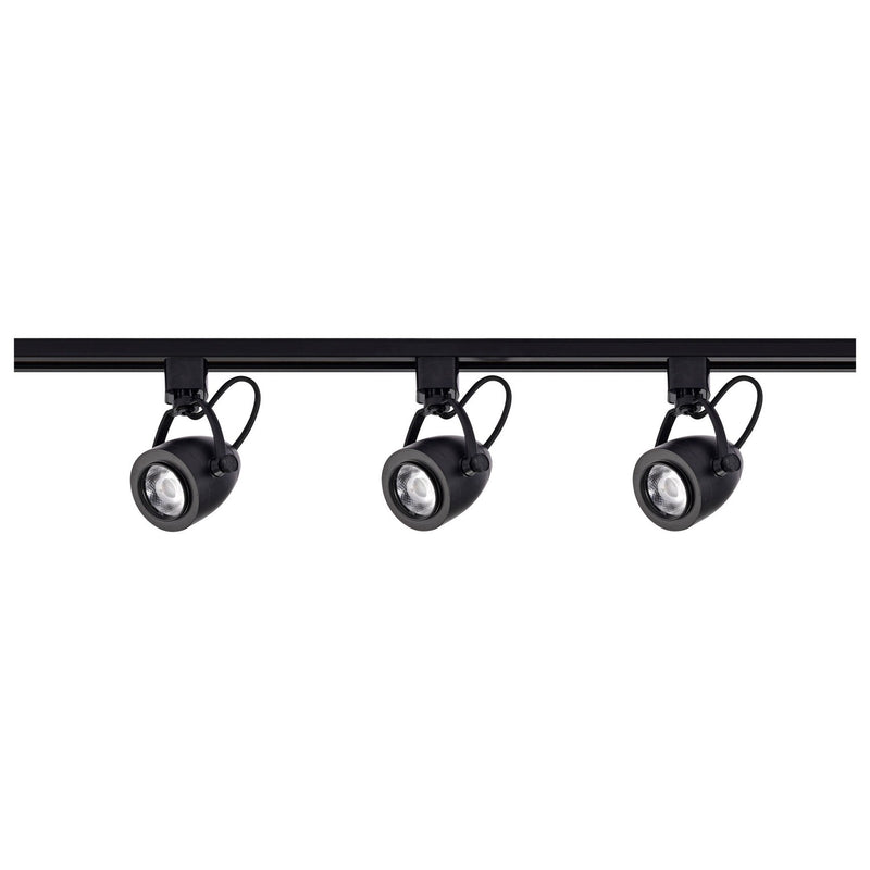 Nuvo Lighting TK414 LED Track Kit, Black