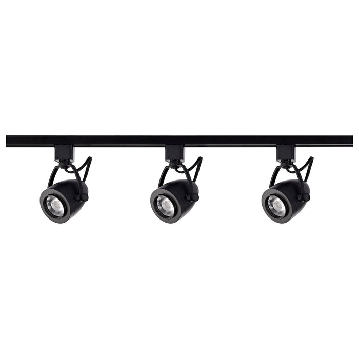 Nuvo Lighting TK414 LED Track Kit, Black