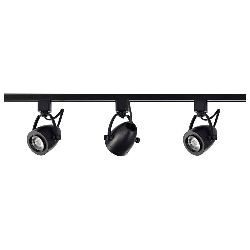 Nuvo Lighting TK414 LED Track Kit, Black