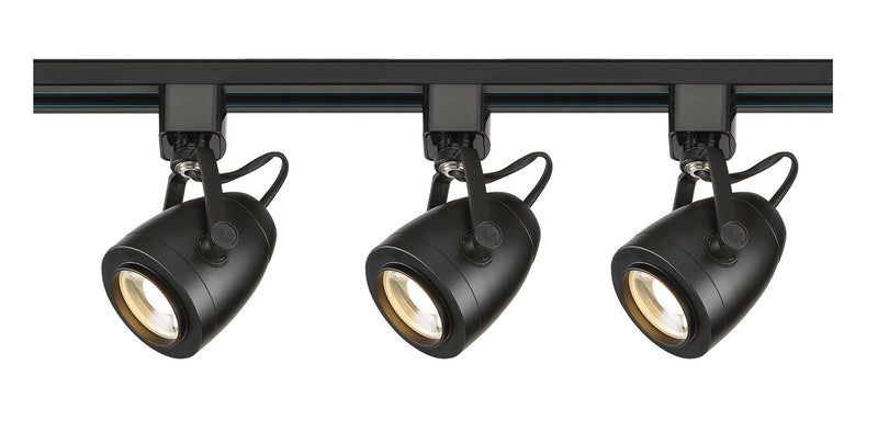 Nuvo Lighting TK414 LED Track Kit, Black