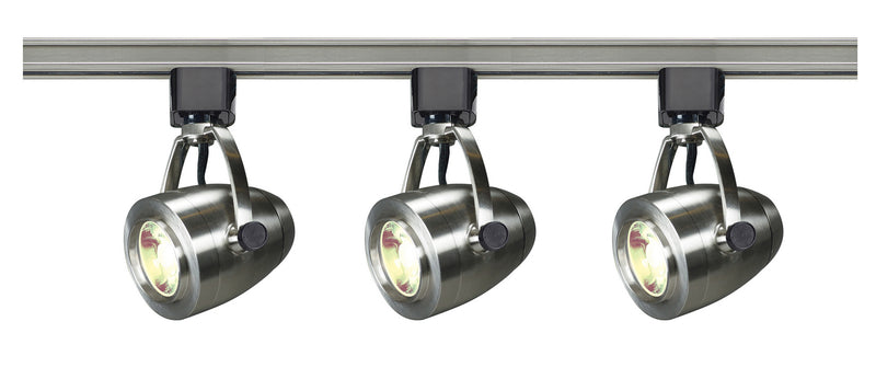 Nuvo Lighting TK417 LED Track Kit, Brushed Nickel