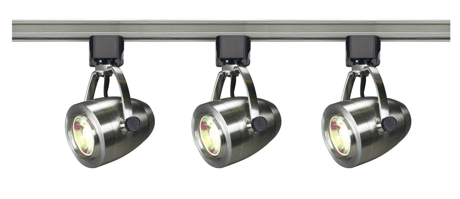 Nuvo Lighting TK417 LED Track Kit, Brushed Nickel