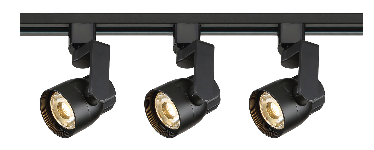 Nuvo Lighting TK424 LED Track Kit, Black