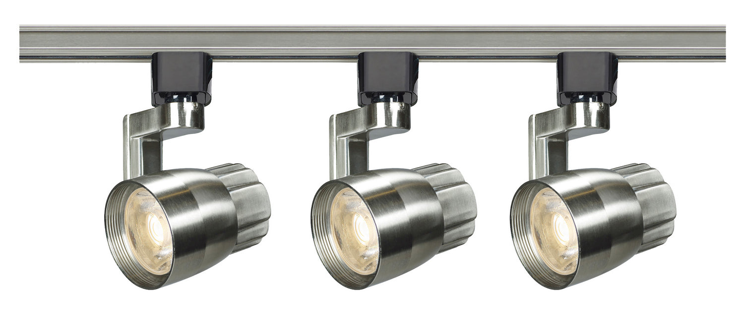 Nuvo Lighting TK427 LED Track Kit, Brushed Nickel