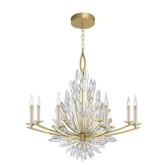 Fine Art 881240-1ST Eight Light Chandelier, Gold