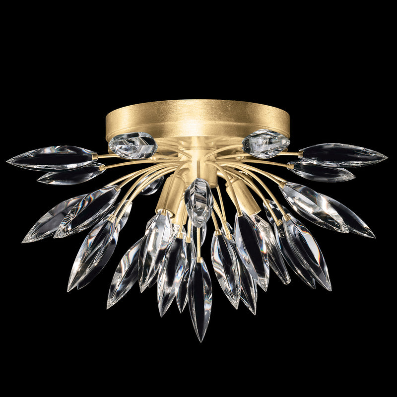 Fine Art 881440-1ST Three Light Flush Mount, Gold