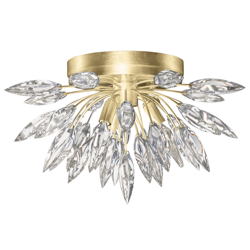 Fine Art 881440-1ST Three Light Flush Mount, Gold