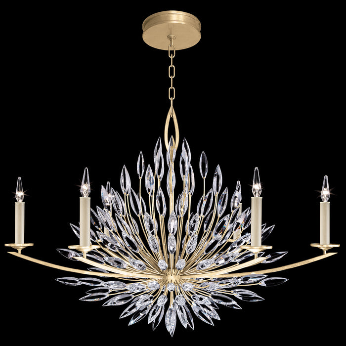 Fine Art 883240-1ST Six Light Chandelier, Gold