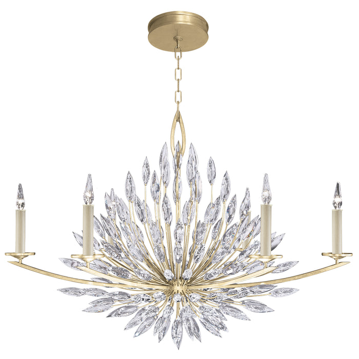 Fine Art 883240-1ST Six Light Chandelier, Gold