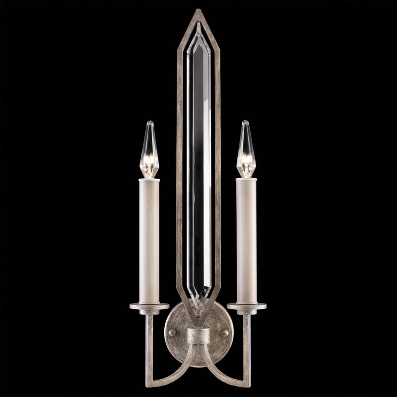 Fine Art 884950-1ST Two Light Wall Sconce, Silver