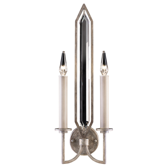 Fine Art 884950-1ST Two Light Wall Sconce, Silver