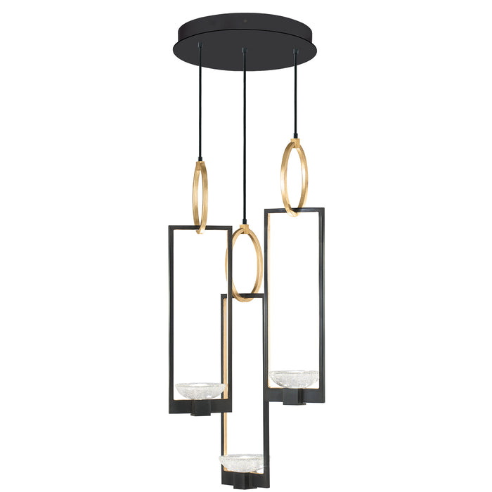 Fine Art 892940-3ST LED Pendant, Black