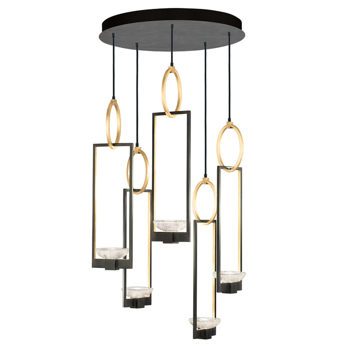 Fine Art 893040-3ST LED Pendant, Black