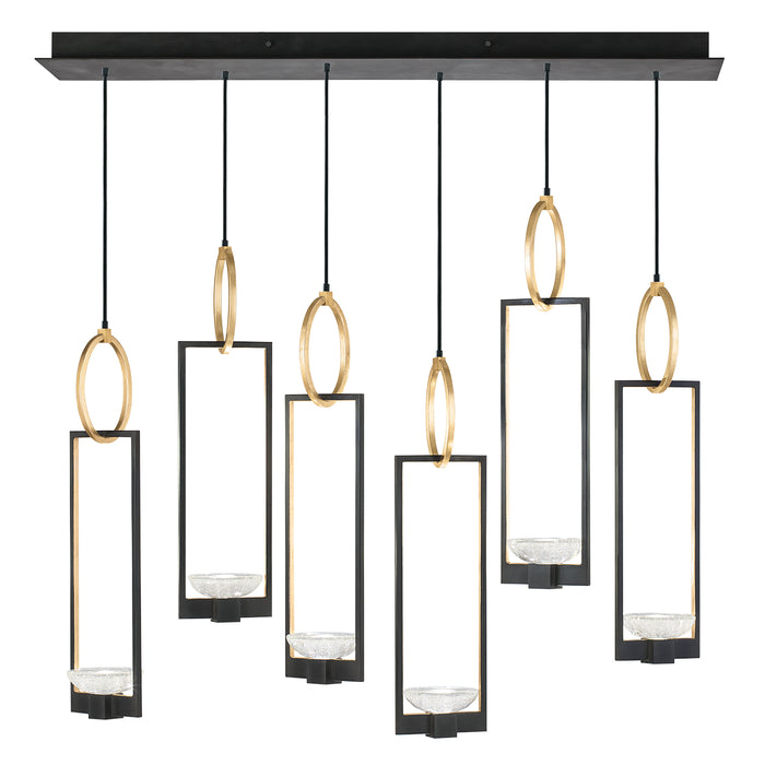 Fine Art 893140-3ST LED Pendant, Black