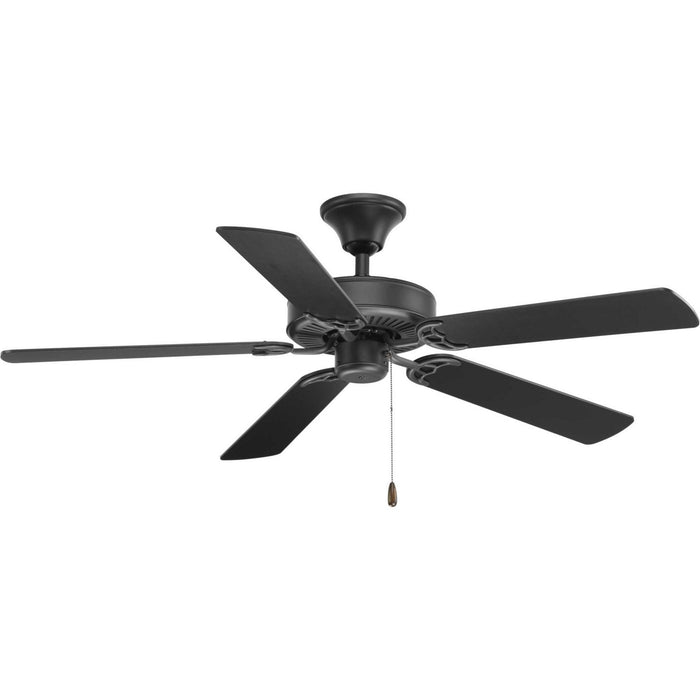Progress Lighting P2501-143 52" Ceiling Fan, Graphite