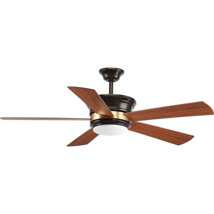 Progress Lighting P2540-2030K 54" Ceiling Fan, Antique Bronze
