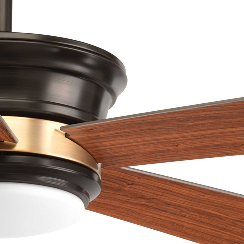 Progress Lighting P2540-2030K 54" Ceiling Fan, Antique Bronze