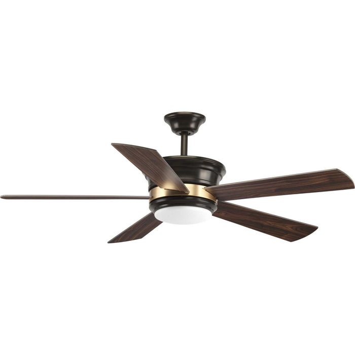 Progress Lighting P2540-2030K 54" Ceiling Fan, Antique Bronze